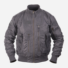 Куртка тактична чоловіча MIL-TEC US Tactical Flight Jacket 10404608 M 1332 Urban grey (2000980619177) - зображення 1