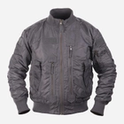 Куртка тактическая мужская MIL-TEC US Tactical Flight Jacket 10404608 XL 1332 Urban grey (2000980619191)