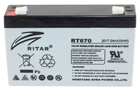 Аккумулятор мультигелевый Ritar RT670 6V 7 Ah AGM VRLA