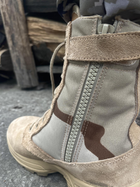 Тактические ботинки замш (берцы) песок 46 (стелька 30 см) - изображение 9