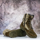 Зимние Берцы Тактические Ботинки Мужские Кожаные 43р (28,5 см) MBZ-000037-RZ43 - изображение 4