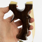 Потужна дерев'яна рогатка гекоїд | Ріжки 23 мм (#207) - зображення 3