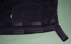 Адаптивные штаны Кіраса при травмах ног флисовые чёрные 4224 - изображение 2