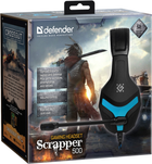 Słuchawki Defender Scrapper 500 Niebieski/Czarny (4714033645010) - obraz 8