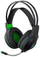 Навушники Esperanza EGH430 Black/Green (5901299938645) - зображення 1