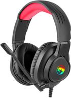 Słuchawki Marvo HG8958 RGB-LED Czarny (6932391923528) - obraz 1
