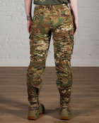 Жіночі військові штани тактичні ріп-стоп з флісовою підкладкою р. XL Мультикам - зображення 4