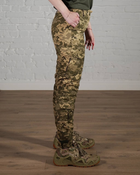 Жіночі військові штани тактичні ріп-стоп з флісовою підкладкою р. XL Піксель - зображення 3