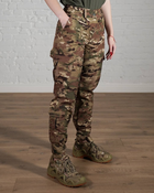 Жіночі військові штани тактичні SoftShell тришарові осінь/зима р. L Мультикам - зображення 3