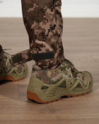 Женские военные штаны тактические SoftShell трехслойные осень/зима р. L Пиксель - изображение 7