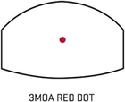 Коліматор SIG Sauer ROMEO 3 REFLEX SIGHT, 1x25MM, 3 MOA RED DOT, M1913 RISER - зображення 3