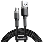 Кабель Baseus Cafule Cable USB for Micro 1.5A 2.0 м Grey/Black (CAMKLF-CG1)