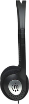 Słuchawki Manhattan Stereo Headphones Czarny (0766623177481) - obraz 3