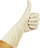 Перчатки хирургические Ultra Easy латексные стерильные неопудренные Размер 8 Бежевые 5 пар. (6223004251535) - изображение 3