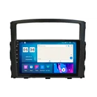Штатная магнитола 9" Lesko для Mitsubishi Montero IV 2006-н.в. 4/64Gb CarPlay 4G Wi-Fi GPS Prime IPS Митцубиси
