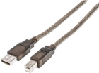 Kabel Manhattan USB 2.0 AM-BM 11 m (766623510424) - obraz 1