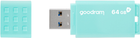 Pendrive Goodram UME3 Care 64GB USB 3.0 Green (UME3-0640CRR11) - obraz 4
