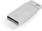 Pendrive Verbatim Metal Executive 16GB USB 2.0 Silver (0023942987482) - obraz 2