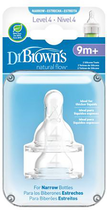 Smoczki do butelek Dr. Brown's Teat Options Level 4 Standard 2 szt (72239305027) - obraz 1