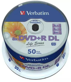 Диски Verbatim DVD+R DL 8.5 GB 8x Spindle 50 шт Printable (0023942976936) - зображення 2