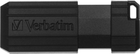 Флеш пам'ять USB Verbatim PinStripe USB 32GB Black (0023942490647) - зображення 3