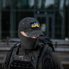 M-Tac нашивка прапор України бойовий реверс (вишивка) Black - изображение 6