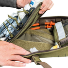Тактический, медицинский рюкзак Tasmanian Tiger Medic Assault Pack MKII S 6 л Olive (TT 7591.331) - изображение 8