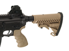 Профилированная пистолетная рукоятка типа G27 для M4/M16 - black (для страйкбола) - изображение 4