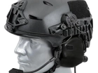 M32H Активні навушники з мікрофоном на шолом FAST - BK EARMOR - зображення 4