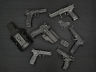 Кобура Per-Fit для понад 80 моделей пістолетів - Black [Amomax] - зображення 8