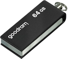 Флеш пам'ять USB Goodram Cube 64GB Black (UCU2-0640K0R11) - зображення 3