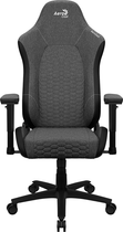 Fotel gamingowy Aerocool CROWN AeroWeave Ash Black (CROWN_AW_Ash_Black) - obraz 3