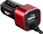 Ładowarka samochodowa Modecom CU2K-09-MICRO + Cable Micro USB Czarny (ZT-MC-CU2K-09-MICRO) - obraz 1