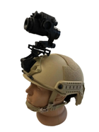 Армійський монокуляр нічного бачення Night Vision (до 400м) на шолом - зображення 3