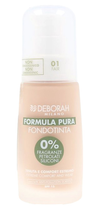 Płyn podkładowy do twarzy Deborah Makeup Fondotinta Pure Formula 01 SPF 15 30 ml (8009518268478)