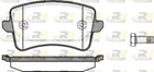 Тормозные колодки дисковые Roadhouse Задние RH 21343.00 Audi (RH 21343.00)