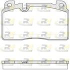 Гальмівні колодки дискові Roadhouse передні RH 21527.00 Audi/Porsche (RH 21527.00)