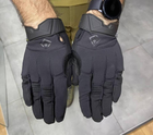 Тактичні рукавички First Tactical Чорний M - зображення 2