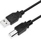 Kabel Logilink USB Type A męski do USB Type B męski 5 m Czarny (CU0009B) - obraz 1