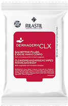 Вологі серветки Rilastil Dermagerm CLX Hand & Body Cleaning Wipes 15 штук (8050444859070)