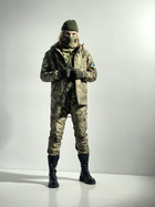 Зимовий костюм 'Terra Hot' зелений піксель жіночий + бафф хакі та рукавички L - зображення 1