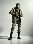 Зимовий костюм 'Terra Hot' зелений піксель жіночий + бафф хакі та рукавички XL - зображення 3