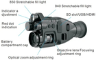 Прицел (монокуляр) прибор ночного видения Henbaker CY789 Night Vision до 400м - изображение 4