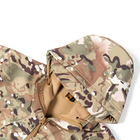 Тактична куртка Pave Hawk PLY-6 Camouflage CP 4XL чоловіча військова з капюшоном і кишенями ззаду - зображення 6