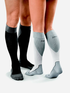 Компресійні панчохи Jobst Sport Sock Black Grey M (4042809475487) - зображення 1