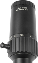 Оптичний приціл XD Precision Black-C.Q.B F2 1-6x24 сітка BDC (121031) - зображення 8