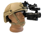 Армійський монокуляр прилад нічного бачення СL27-0027 Night Vision (до 200м) на шолом - зображення 6