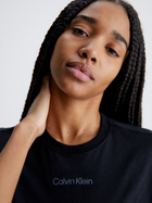 Koszulka damska bawełniana Calvin Klein 00GWS3K104-BAE S Czarna (8720107267077) - obraz 4