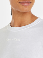 Koszulka damska bawełniana Calvin Klein 00GWS3K104-YAF XXS Biała (8720108322553) - obraz 3