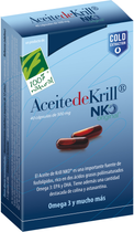 Suplement diety 100% Natural Aceite De Krill Nko 500 mg 40 kapsułek (8437008750385) - obraz 1